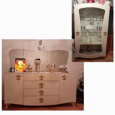 румынская мебель д 10: Комод, Сервант — 1