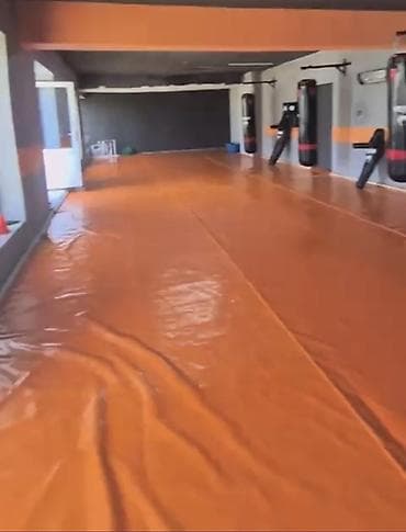 Dövüş idmanı zalı üçün tam təchizatlı məşq sahəsi - Geniş tatami — 1