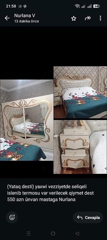 (Yataq desti) yaxwi vezziyetde seliqeli islenib termosu var verilecek lalafo.az -da (Yataq desti) yaxwi vezziyetde seliqeli islenib termosu var verilecek