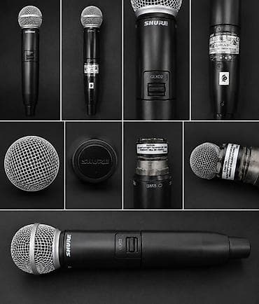 Mikrofonlar: Simsiz (Bluetooth) Mikrofon Shure — 1