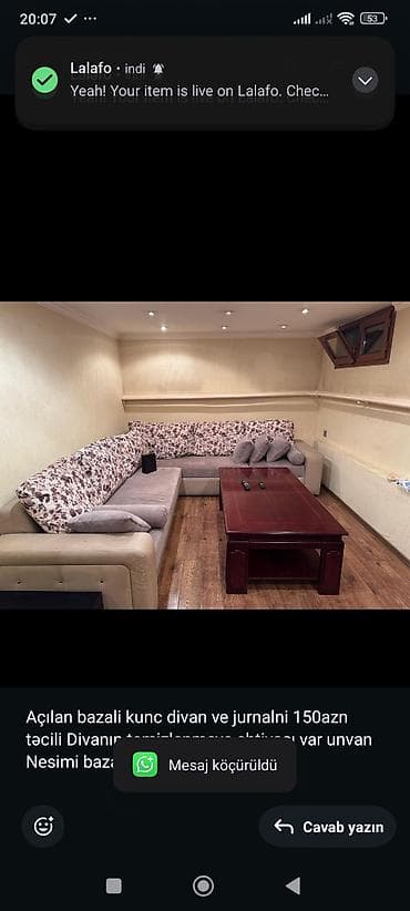 kohne divan: Künc divan — 1