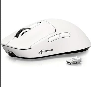 pubg mobile klavye mouse: Attack Shark X3 5 Gün istifade Olunub PAW3395 Oyun Sensoru En Güclü — 1