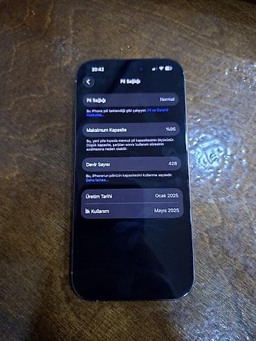 iphone 8 plus təzə: IPhone 16 Pro, Gümüşü, Face ID — 5