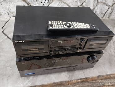 səs yazma: Harman kardon səsgücləndirici,SONY kasset Deka,Hər 2si əla — 4