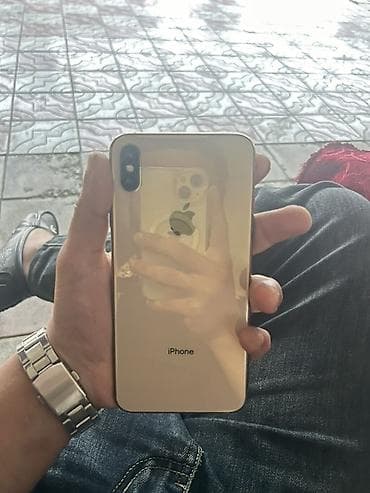 acer nitro 1: IPhone Xs Max, 256 GB, Qızılı, Qırıq — 4