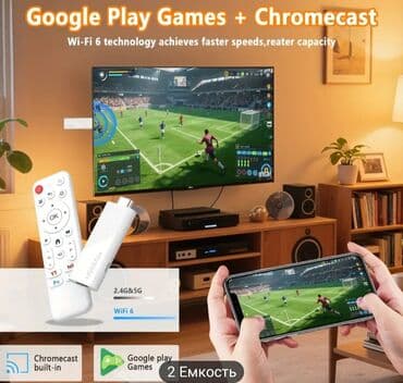 chromecast qiymeti: Yeni Smart TV boks Х96 2 GB / 16 GB, Android — 2
