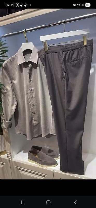 reqs paltarı: Məhsul: Kişi şalvar və cins şalvar kolleksiyası - Modellər: - Klassik — 5