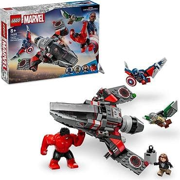LEGO Marvel – Captain America vs. Red Hulk Battle (76292) - Yaş — 2