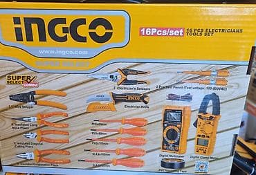 kelbetinler: INGCO 16 Parça Elektrikçi Alət Dəsti – Super Select Combo Peşəkar — 3