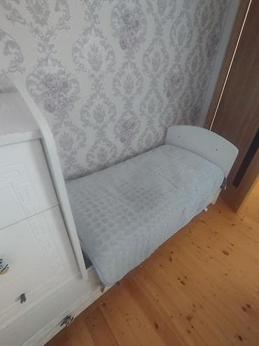 ucuz divan: Oğlan və qız üçün, Çarpayı, Bazasız, Matras ilə, Siyirməli — 3