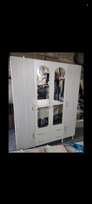 dsp laminat: Yeni, Kupe, 4 qapılı Düz dolab, Dolab-asılqan, Almaniya — 14