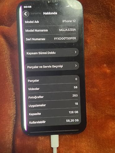 iphone aksesuarları: IPhone 12, 128 GB, Qara, Face ID — 3
