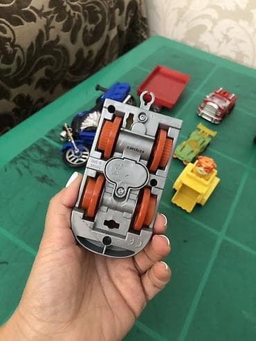 oyuncaq masin: Uşaq oyuncaqları dəsti – müxtəlif maşın və nəqliyyat vasitələri — 8