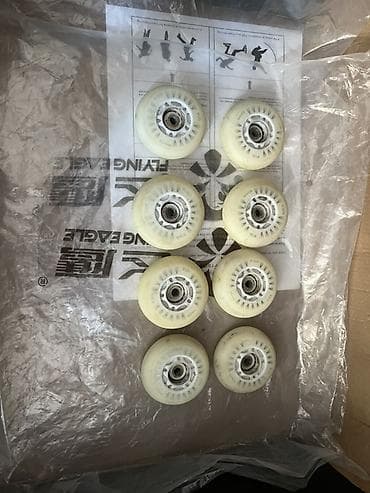 Led işıqlı rolik təkərləri: - Ölçü: 80 mm - Sərtlik: 90A PU — 3
