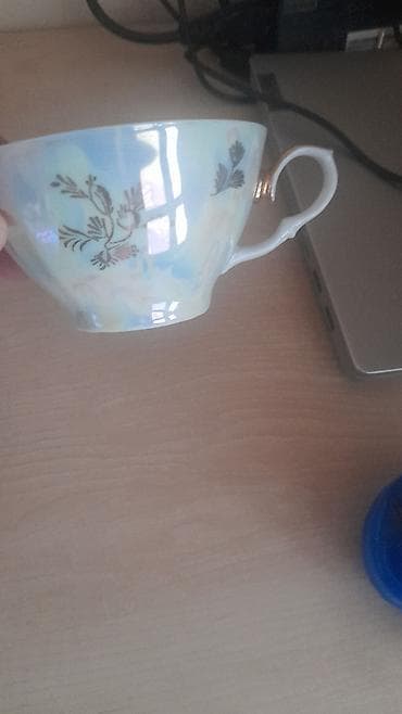 декор для дома: Dekorativ əşyalar dəsti - Keramika fincan/vaza: armudu formalı — 6