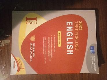 İngilis dili Testlər 11-ci sinif, DİM, 1-ci hissə, 2023 il