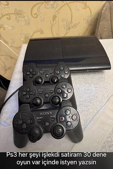 forza horizon 4 на playstation 4: Sony PlayStation 3 (Super Slim) oyun konsolu dəsti Komplekt: - PS3 — 2