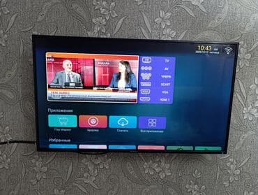 red360 4k android tv: Телевизор Supra 43" — 1