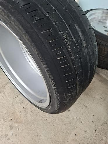 bak 100 liter: Mercedes üçün AMG/PERFORMANCE üslublu disk və şin komplekti — 10
