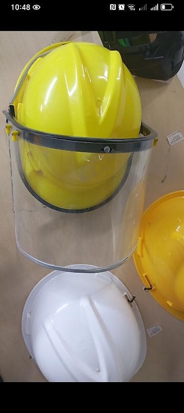 Üz sipərlikli təhlükəsizlik dəbilqəsi + alət dəsti Məhsul təsviri: -