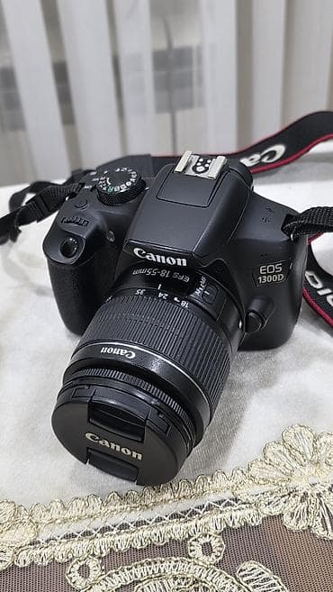 canon eos 6d: Canon EOS 1300D DSLR fotoaparat dəsti Cihaz Yaxşı vəziyətdədir — 3