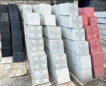 ucuz tamet: Trotuar (klinker) daşları – müxtəlif rəng və naxışlarda Məhsul: - — 1