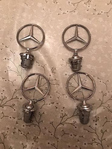 Məhsul: Mercedes-Benz kapot emblemləri (qalxan uclu “ulduz” loqo)