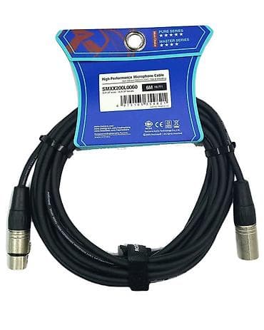Yüksək Performanslı Mikrofon Kabeli – 6 metr - Model: SMXX200L0060