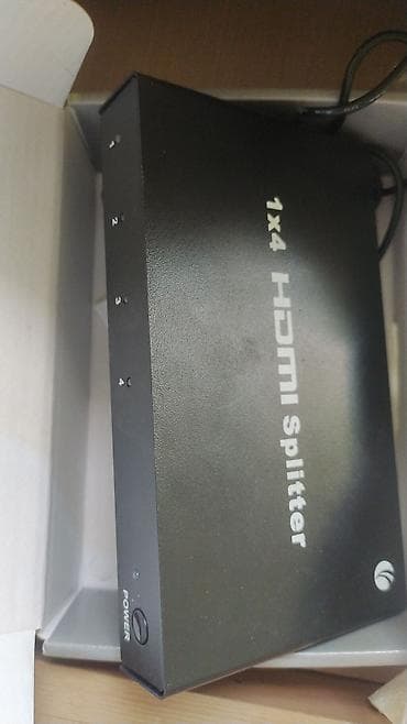 lalafo pc: 1x4 HDMI Splitter - 1 mənbədən 4 ekrana eyni vaxtda HDMI siqnalının — 1