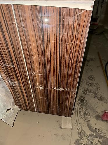 kuxna mebeller: Metbex mebeli Ölcu 2.4metr Qapilar paneldir Korpus ag mat laminat — 3