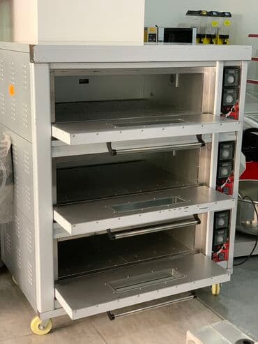 konveksiyon bişirmə sobası qiyməti: Çörək, Elektrik, 3 mərtəbəli — 3