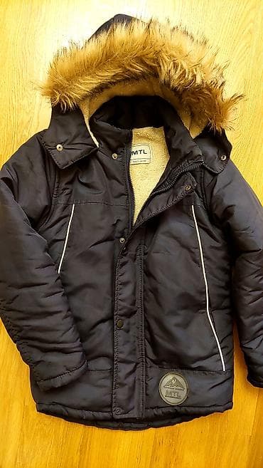 Uşaq qış gödəkçəsi – MTL Outdoor Sports - Rəng: tünd göy/qara ton -