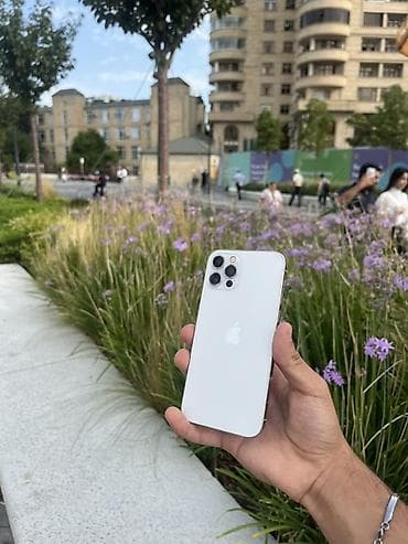 IPhone 12 Pro, 128 GB, Ağ, Face ID, Zəmanət, Simsiz şarj