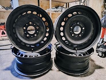byd diskleri: 4 ədəd polad disk (dəmir disklər) dəsti - Ölçü: 15 düym (təxmini — 5