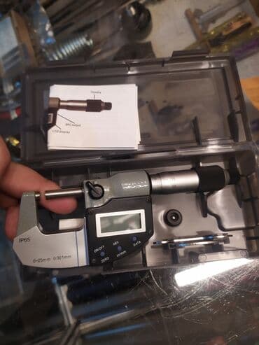 küləyin sürətini ölçən cihaz: Mikromtr yeni keyfiyyətli 0-25mm
Elektroni yeni — 2