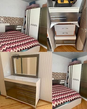 Endirim olundu 🛑🛑Yataq dəsti satılır 330₼. Matrası var.Ünvan