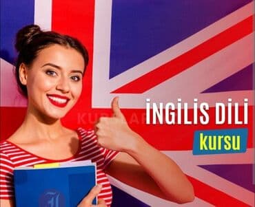 Xarici dil kursu, İngilis dili, Böyüklər üçün, Uşaqlar üçün, Danışıq klubu, Daşıyıcı ilə, Abituriyentlər üçün