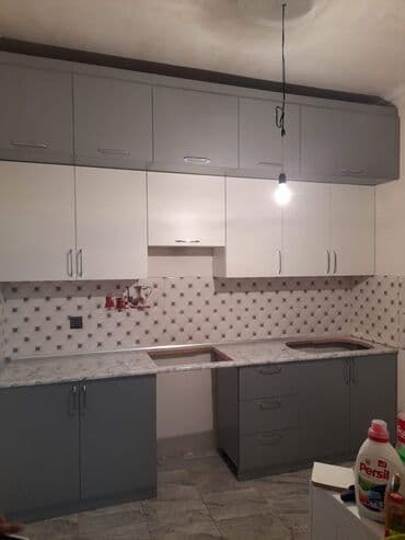 Sifarişlə mətbəx dəsti, Özü çəkən petlələr, Mat laminat, Kredit var, Pulsuz çatdırılma lalafo.az -da Sifarişlə mətbəx dəsti, Özü çəkən petlələr, Mat laminat, Kredit var, Pulsuz çatdırılma