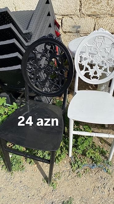 bağ ucun cətir: Plastik bağ/kafe mebel dəstləri - Material: keyfiyyətli plastik — 5