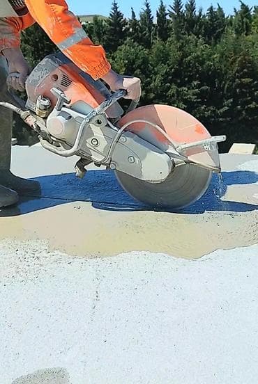 sef qap: Beton kəsimi xidməti - Armaturlu və armaturasız betonun yüksək — 9