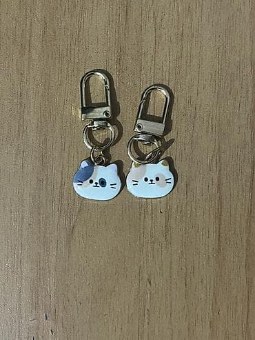 Məhsul: Pişik fiqurlu açarlıq cütü - Dizayn: İki ədəd şirin pişik