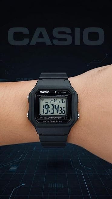 rus saati: Yeni, Qol saatı, Casio — 1