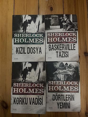 bas gitara: Sherlock Holmes kitabları – 4 hissəlik dəst (Amanos nəşri) Dəstdə — 1