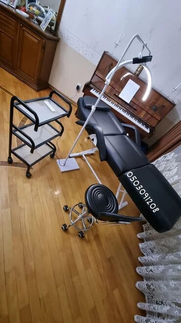 Yeni, Kosmetoloji kuşetka, Qatlanan, rəng - Qara