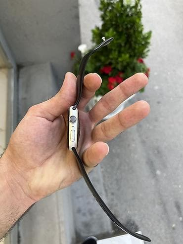 iphone whatch: Yeni, Smart saat, Apple, Аnti-lost, rəng - Boz — 3
