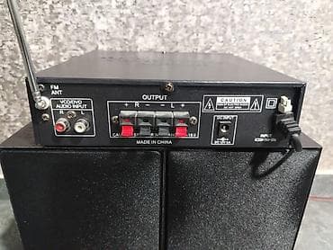 audio sistem: Audio sistemi dəsti Komplekt: - 2 ədəd Sony pasif akustik kolonkası — 4