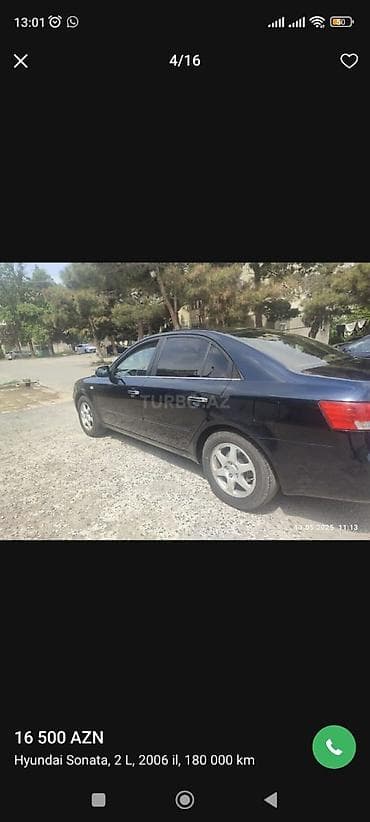 diffuser satisi: Hyundai Sonata: 2 l | 2006 il Sedan — 8