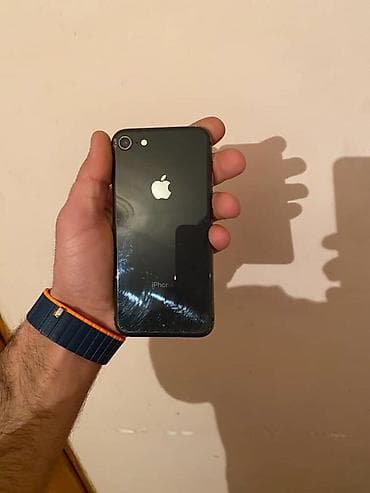 tv box mi: IPhone 8, 32 GB, Qara, Barmaq izi — 1