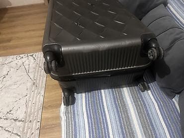 ninebot e2 pro: Oualex sərt korpuslu trolley çamadan - Rəng: tünd boz/metallik - — 4