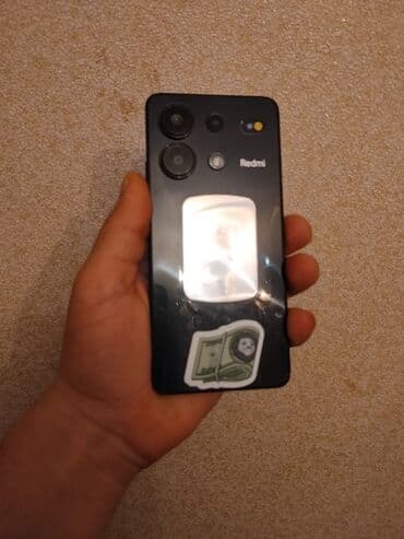 şabran telfon: Redmi Note 13, 128 GB, rəng - Qara — 2